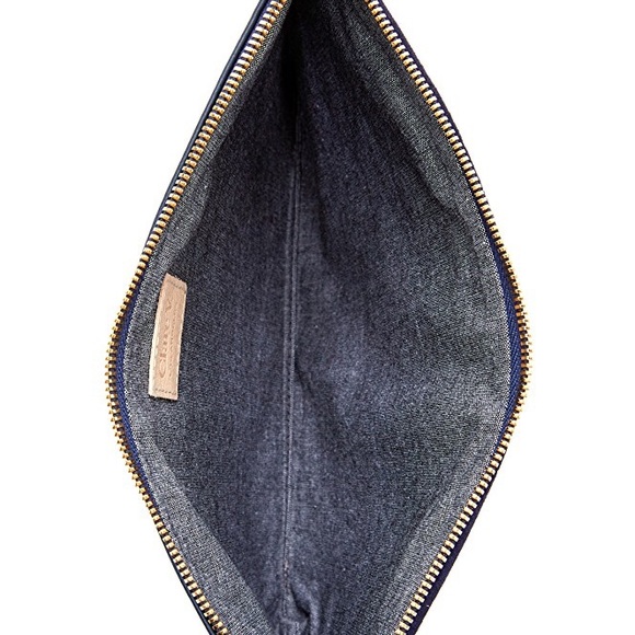 Clare V Patchwork Flat Clutch - Picture 4 of 5